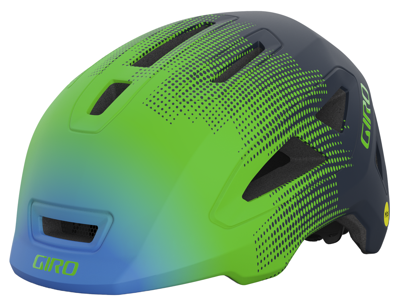 Giro Scamp II Helm matte blue/green towers