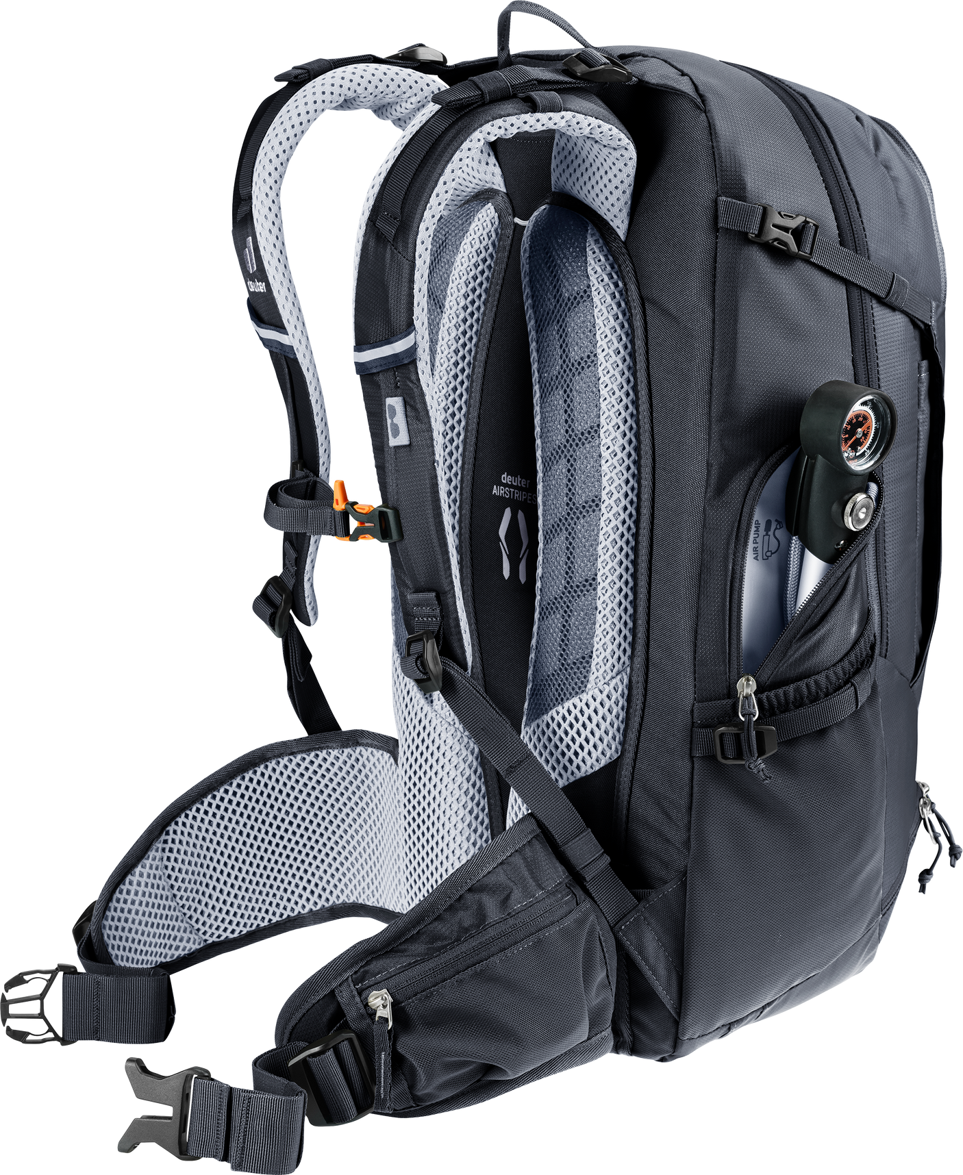 deuter Trans Alpine 30 Fahrradrucksack black