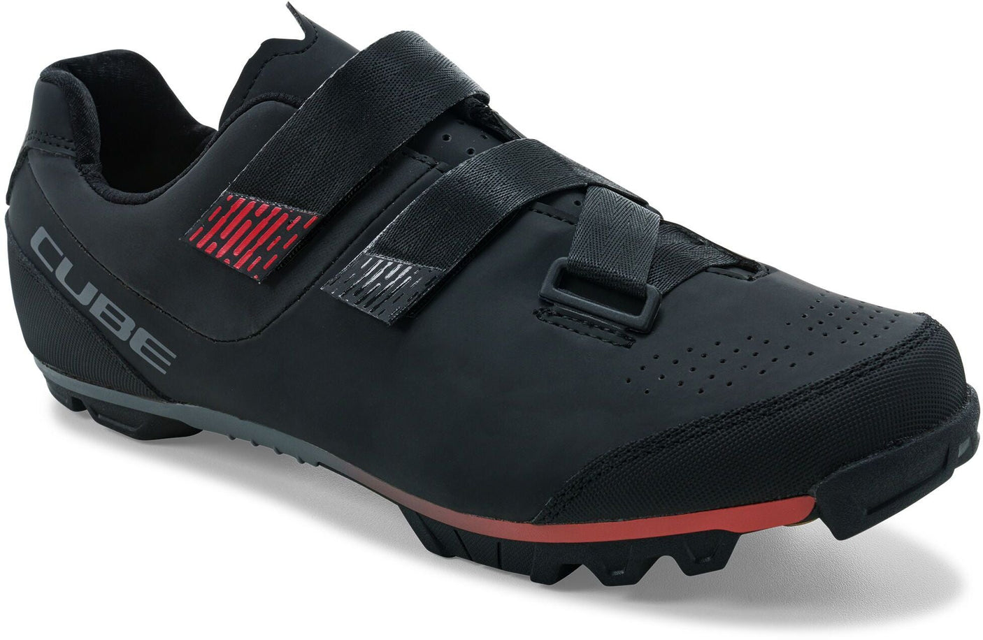 CUBE MTB-Schuhe MTB PEAK black´n´red