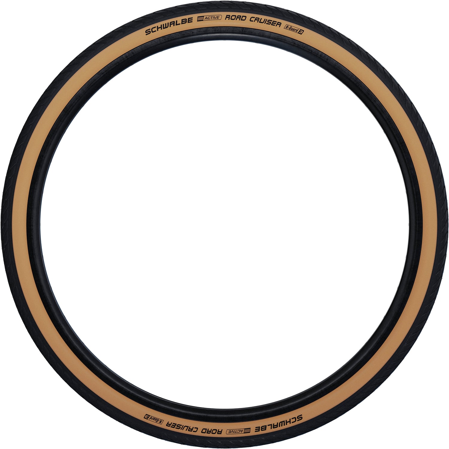 Schwalbe Road Cruiser Drahtreifen 26x1.75" K-Guard Active schwarz
