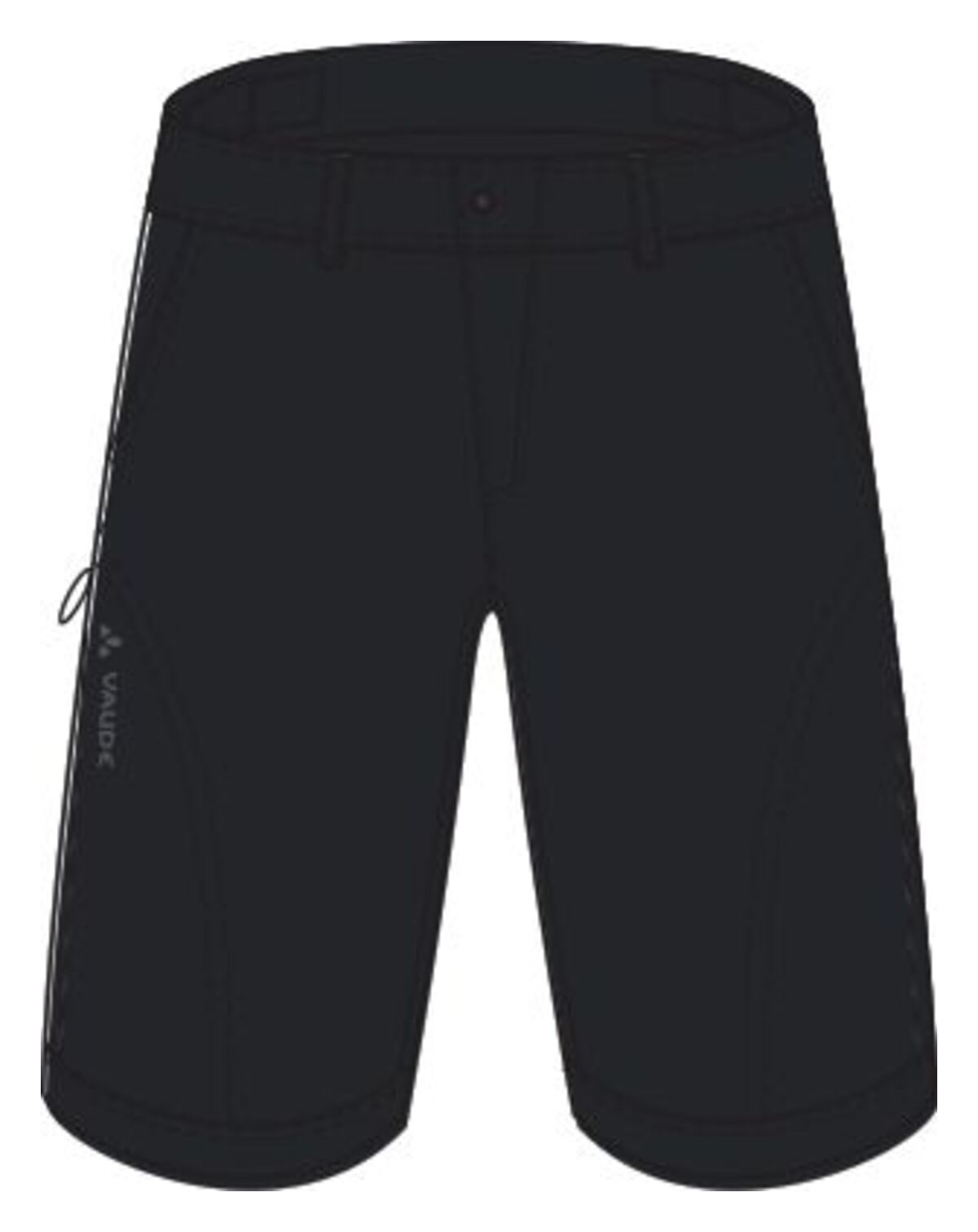 VAUDE Ledro Shorts Damen schwarz