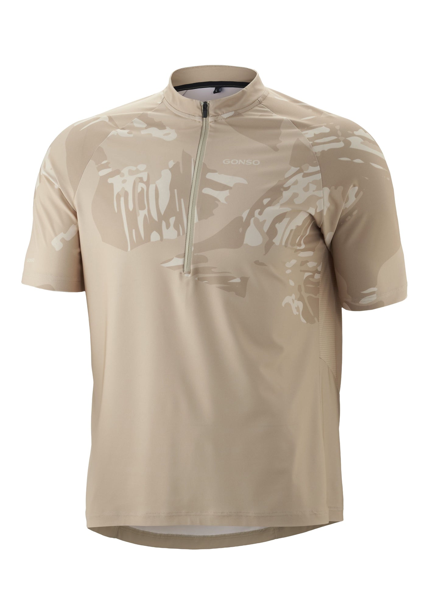 Gonso Adventure Jersey 3/4 Zip Herren jonesboro cream