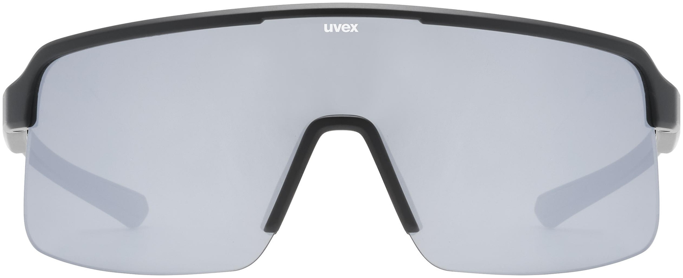 uvex Dyrt Radbrille Black Matt / Mirror Silver