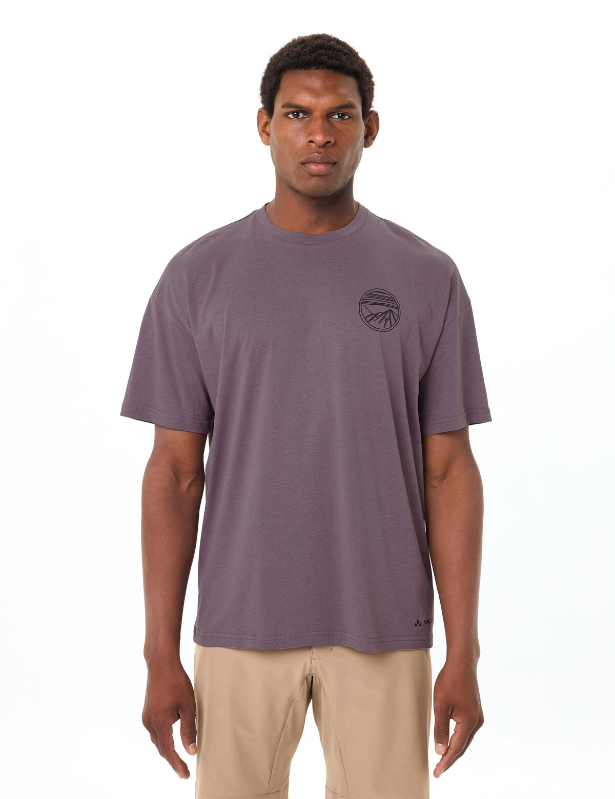 VAUDE Men's Cyclist Casual Shirt purple ash