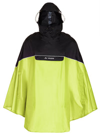 VAUDE Covero Poncho II gelb | Fahrrad Regenponcho  – aktuelle Variante
