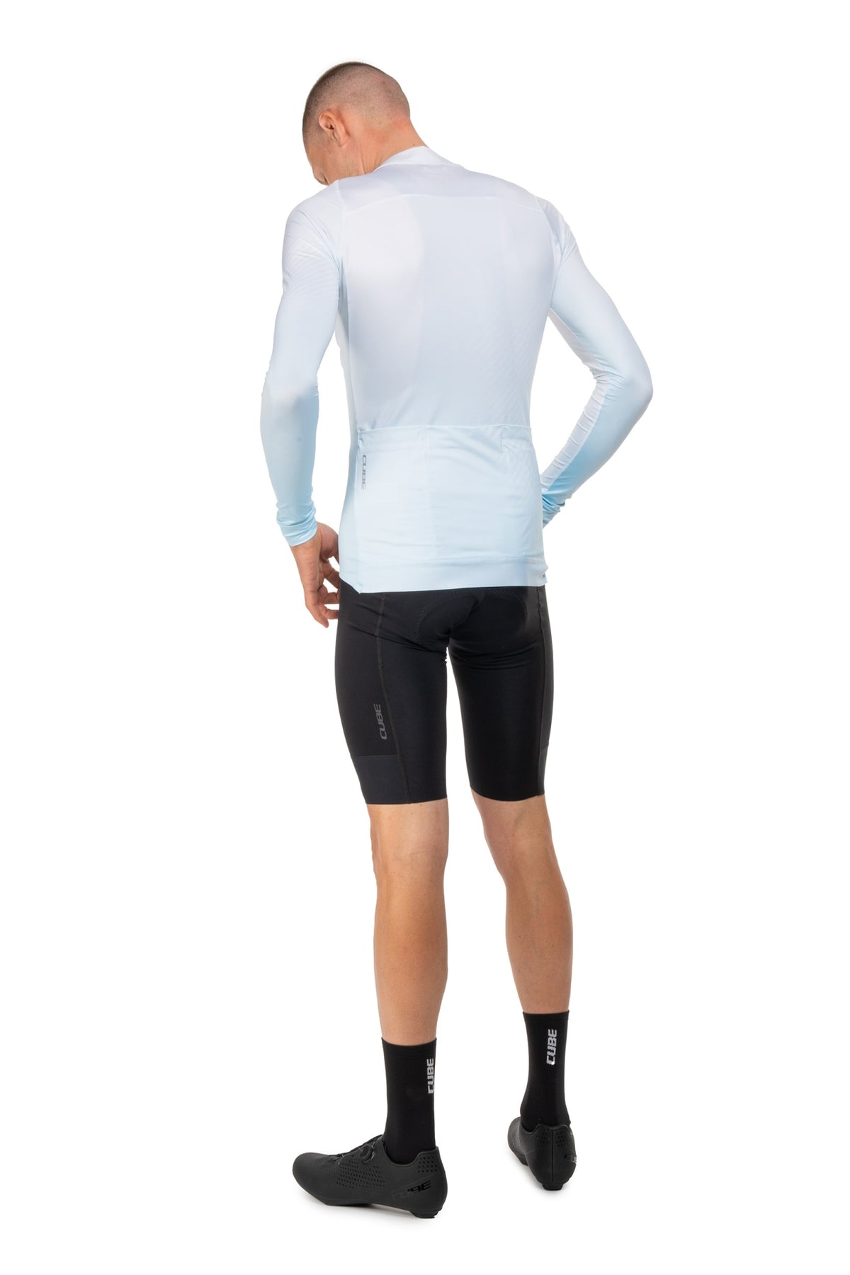 Cube ROAD/XC UV-Schutz Trikot langarm turquoise