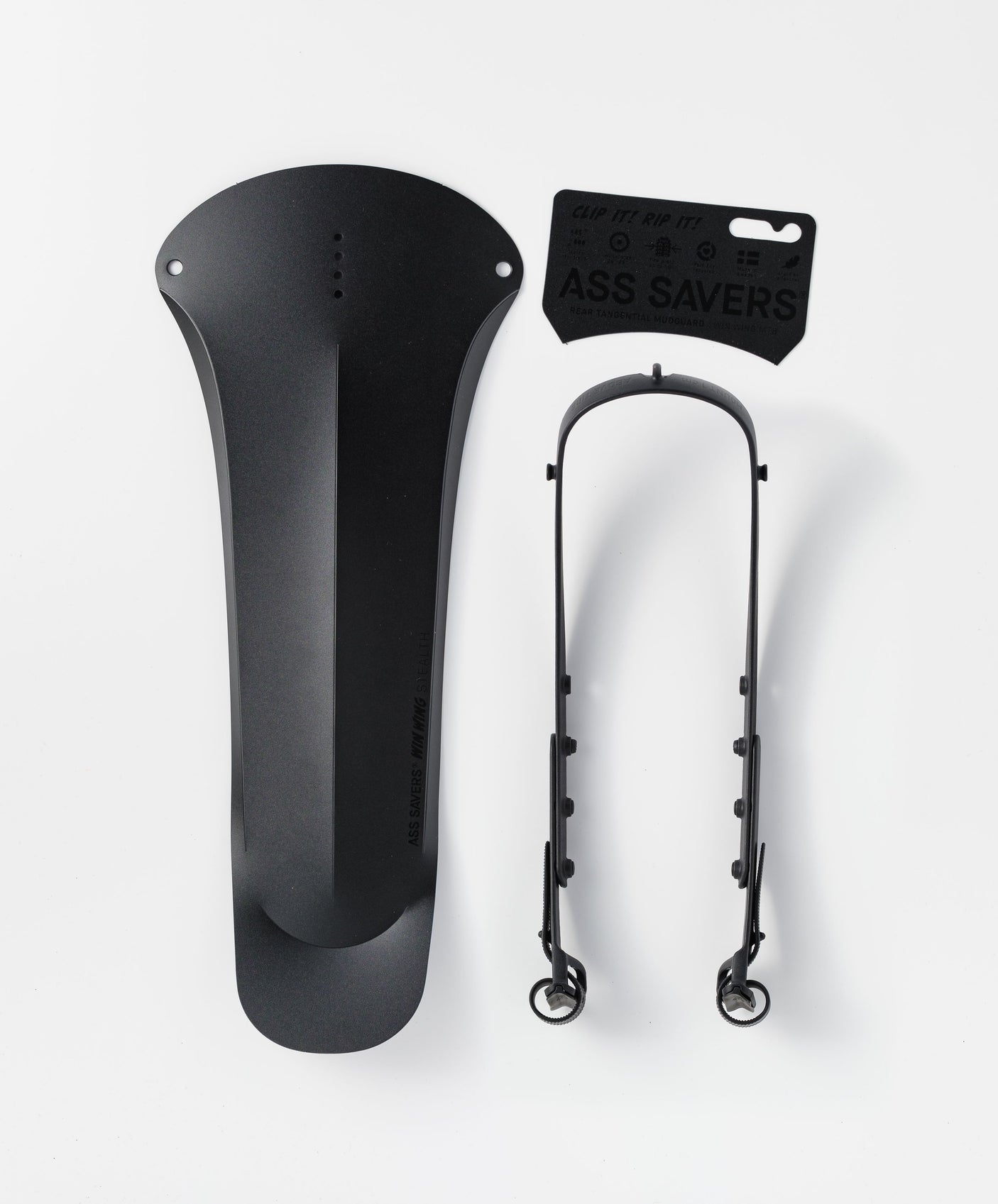 Ass Savers WMS-1 Win Wing MTB Spritzschutz HR stealth
