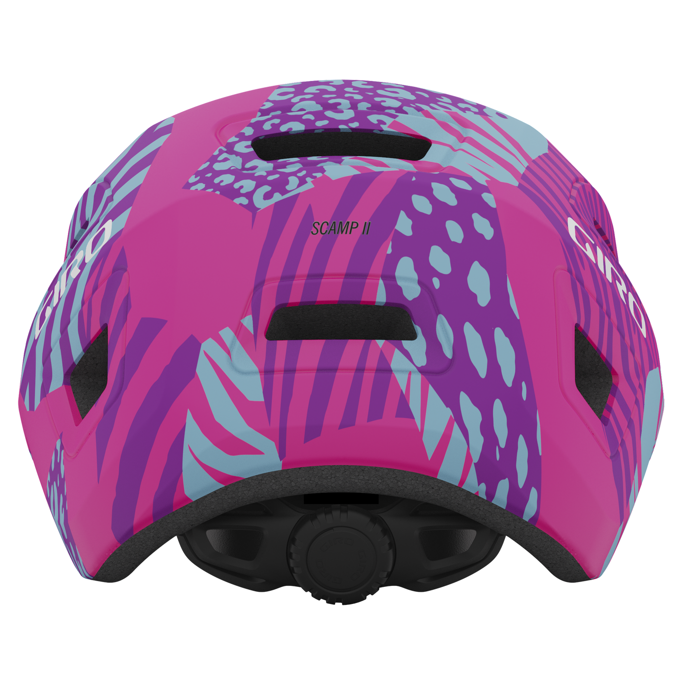 Giro Scamp II Helm matte pink animal