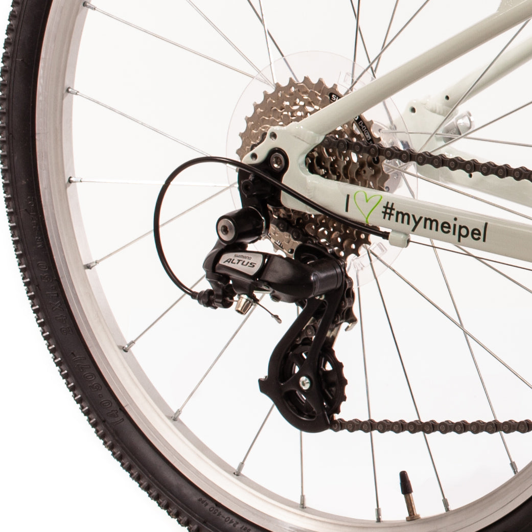 Meipel LITE Urban Kid Bike 24" Weiß/Anthrazit (2025)