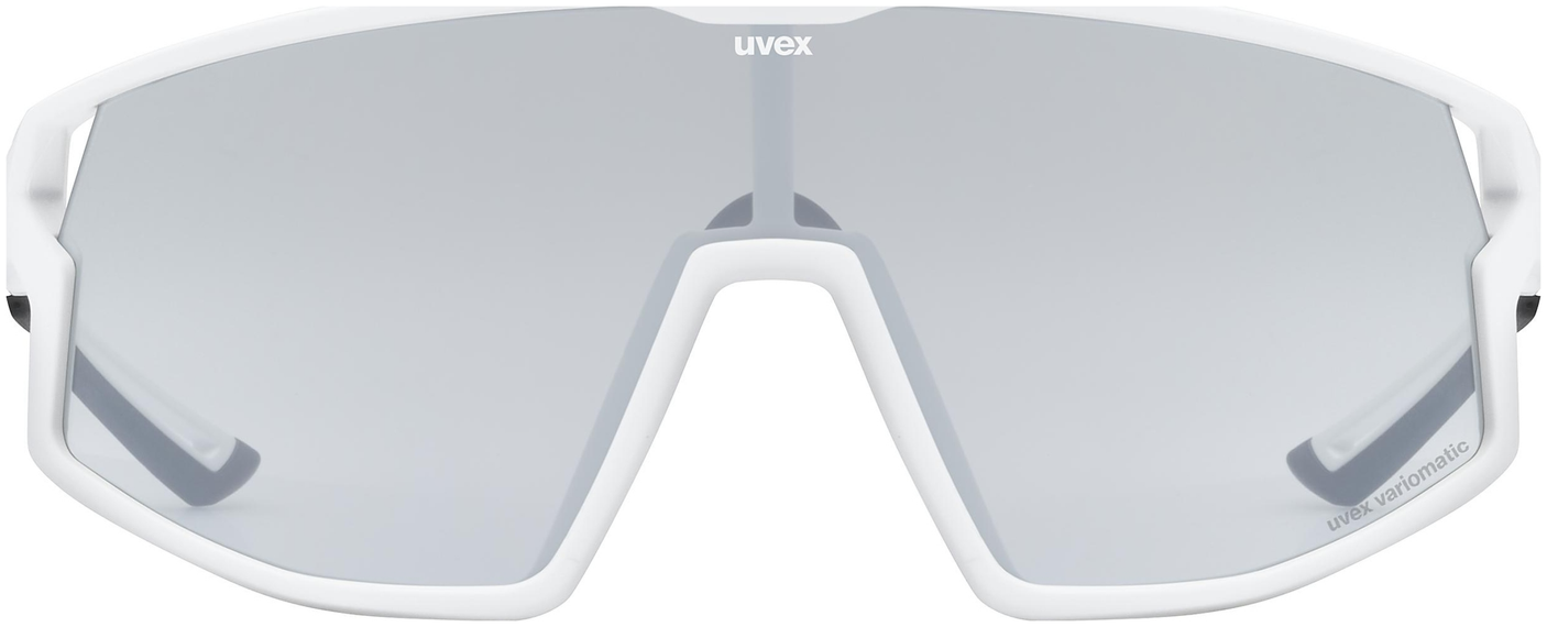 uvex Skyryse V Radbrille White Matt / Lightmirror Silver