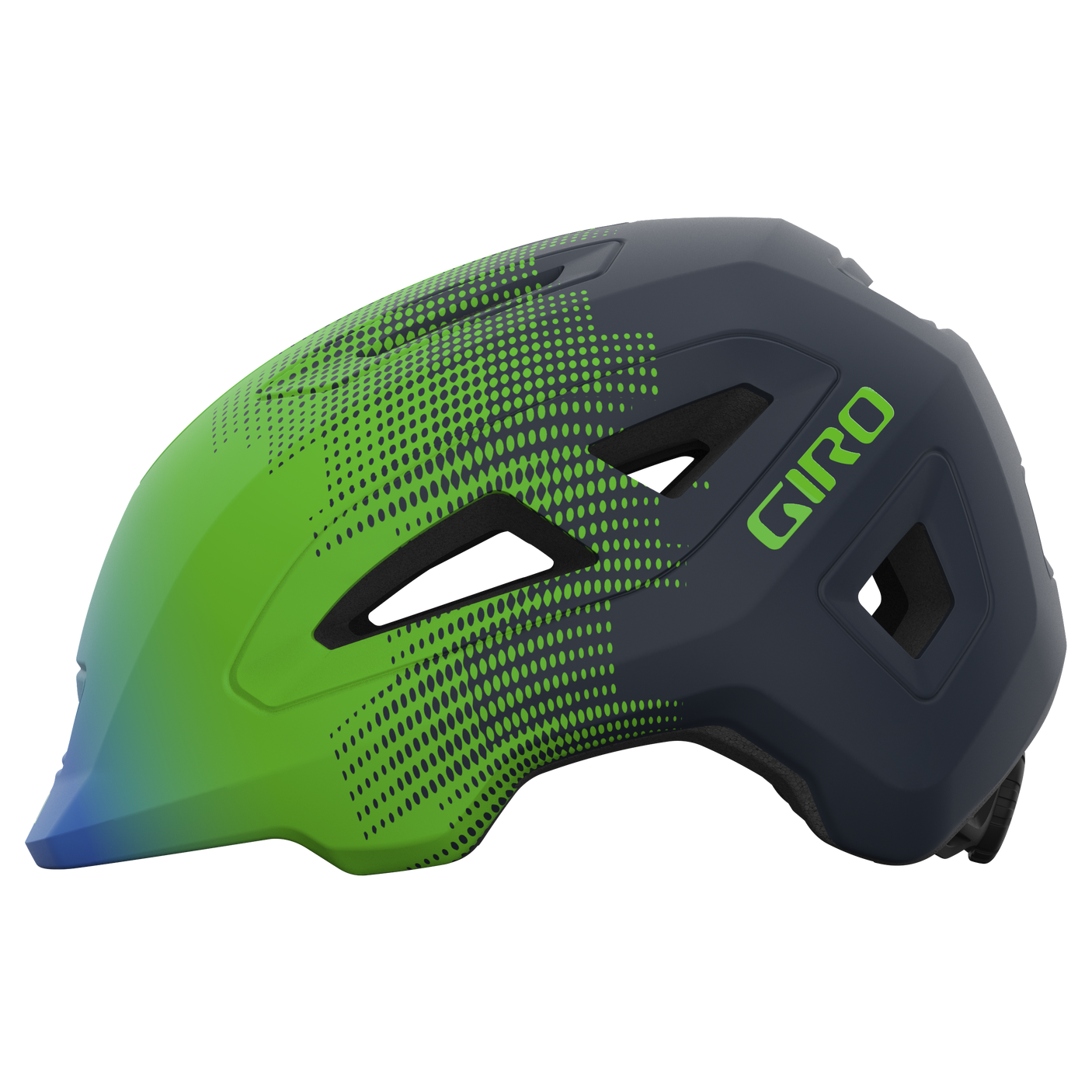 Giro Scamp II Helm matte blue/green towers