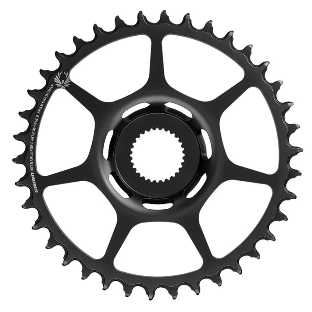 SRAM X-SYNC 2 38T Steel Eagle Kettenblatt Bosch Gen4 Direct Mount Black (NON BOOST)