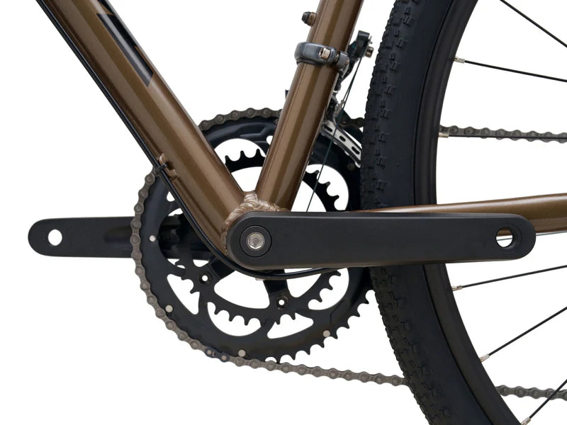 Kona 36e Rove AL 700 Brown w/Shimano Claris & Tektro Bark w/Black Decals (2025)