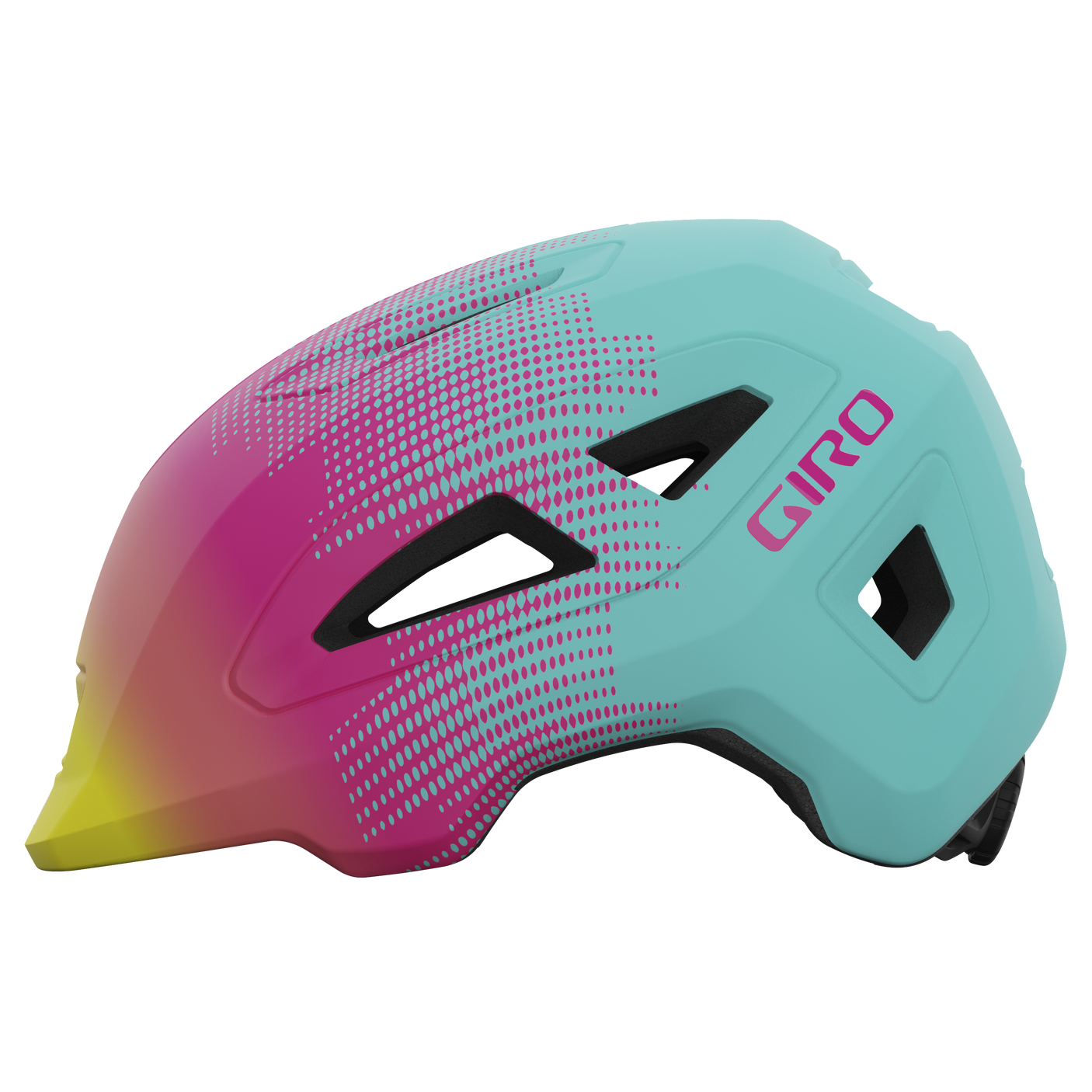Giro Scamp II Helm matte teal/pink towers