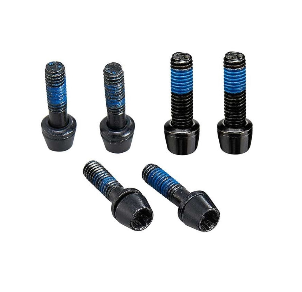 Ritchey WCS C260 Vorbauschrauben Edelstahl 6 Stück schwarz