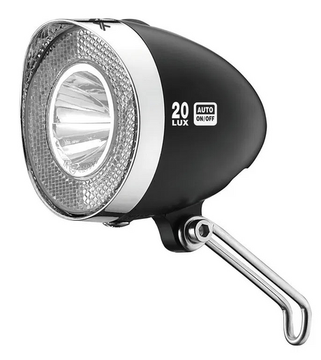 XLC LED Retro Scheinwerfer schwarz