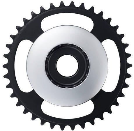 Shimano STEPS E6100 Kettenblatt Cl:46,5mm ohne Kettenschutz silber