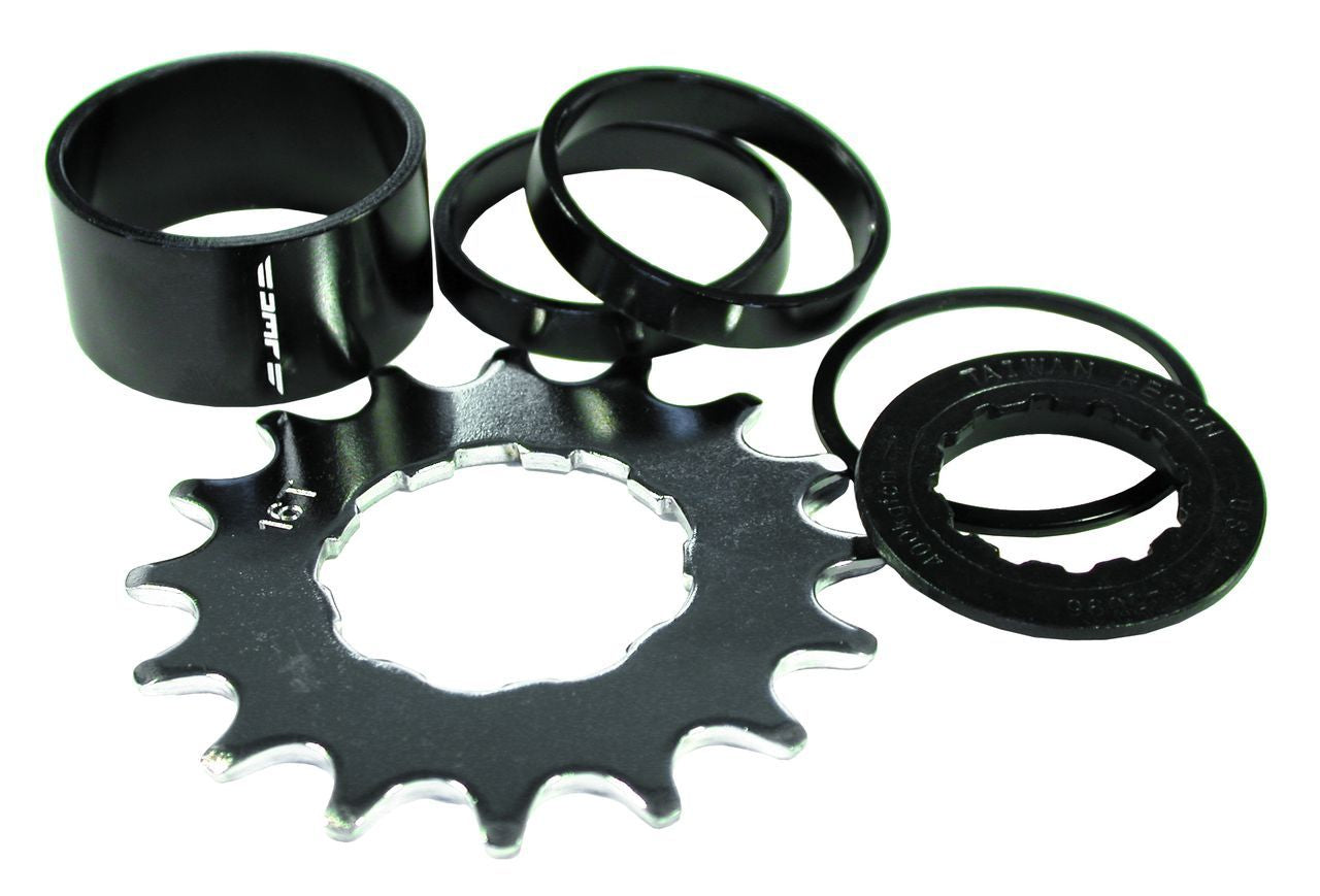 DMR Single Speed Spacer Set schwarz