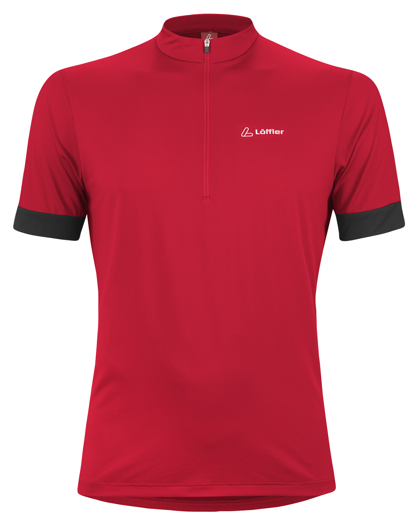 Löffler M Bike Shirt Hz Pukka Red/Black