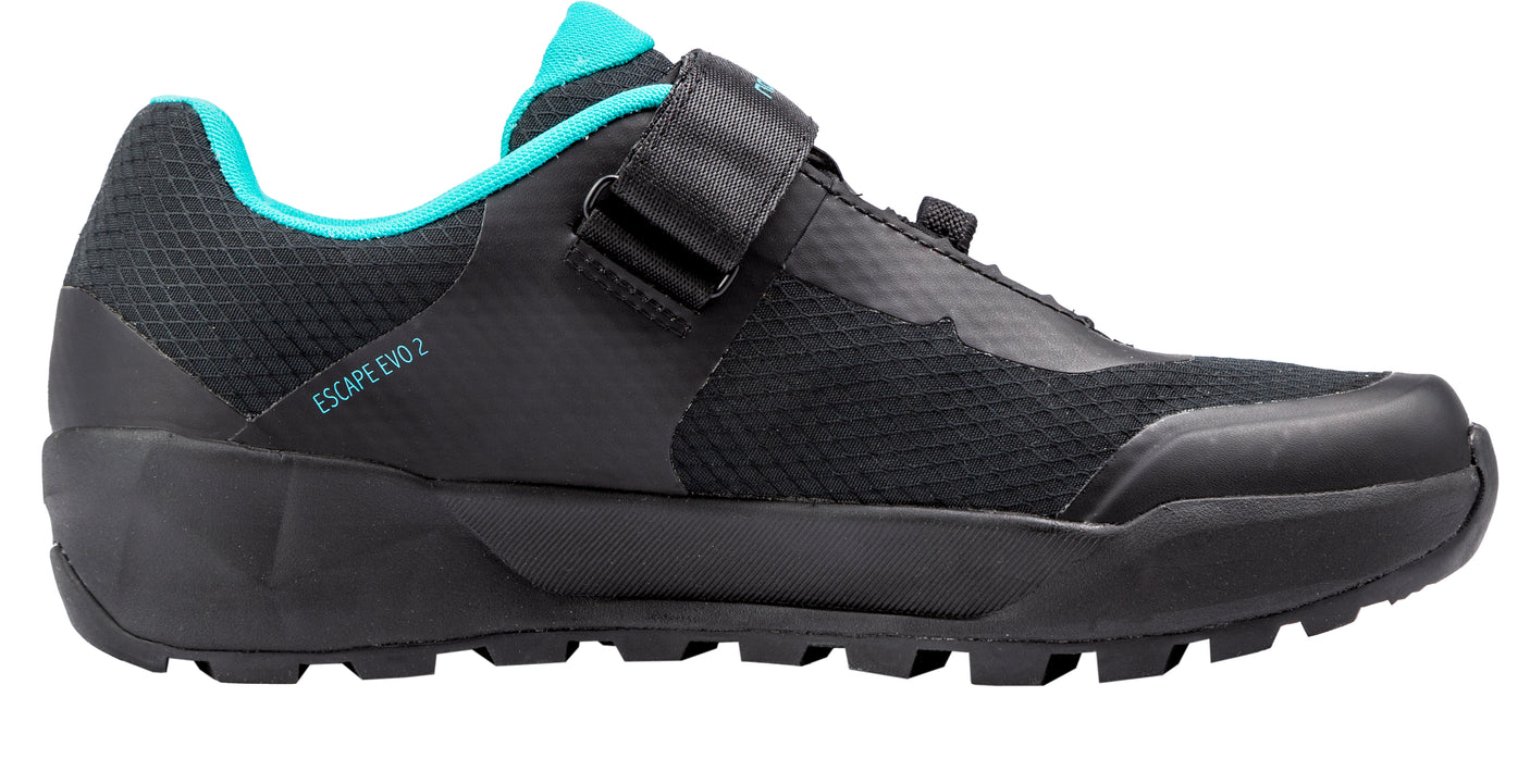 Northwave Escape Evo 2 Wmn Fahrradschuhe Black/Turquoise