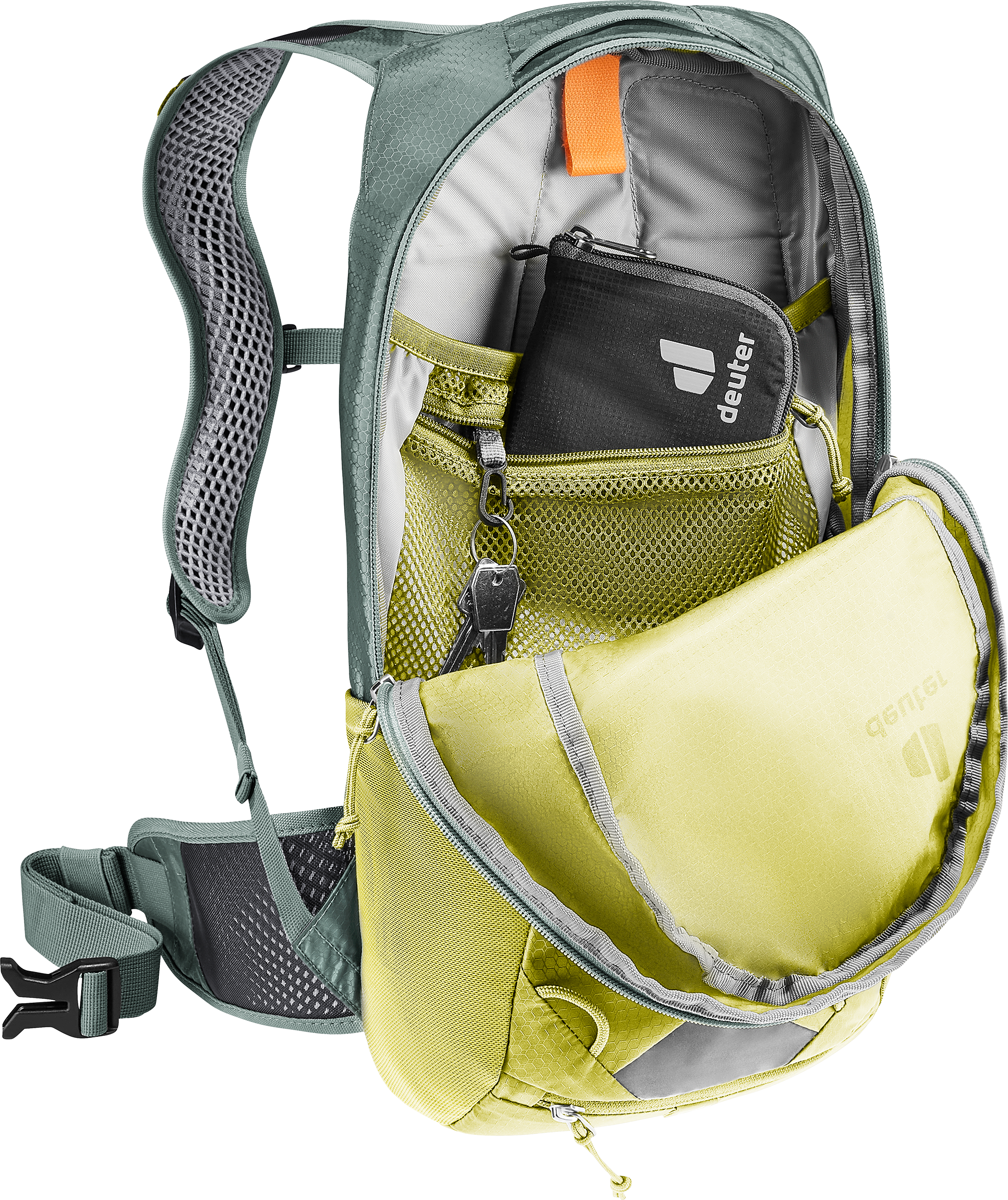 deuter Race 8 Fahrradrucksack sprout-ivy