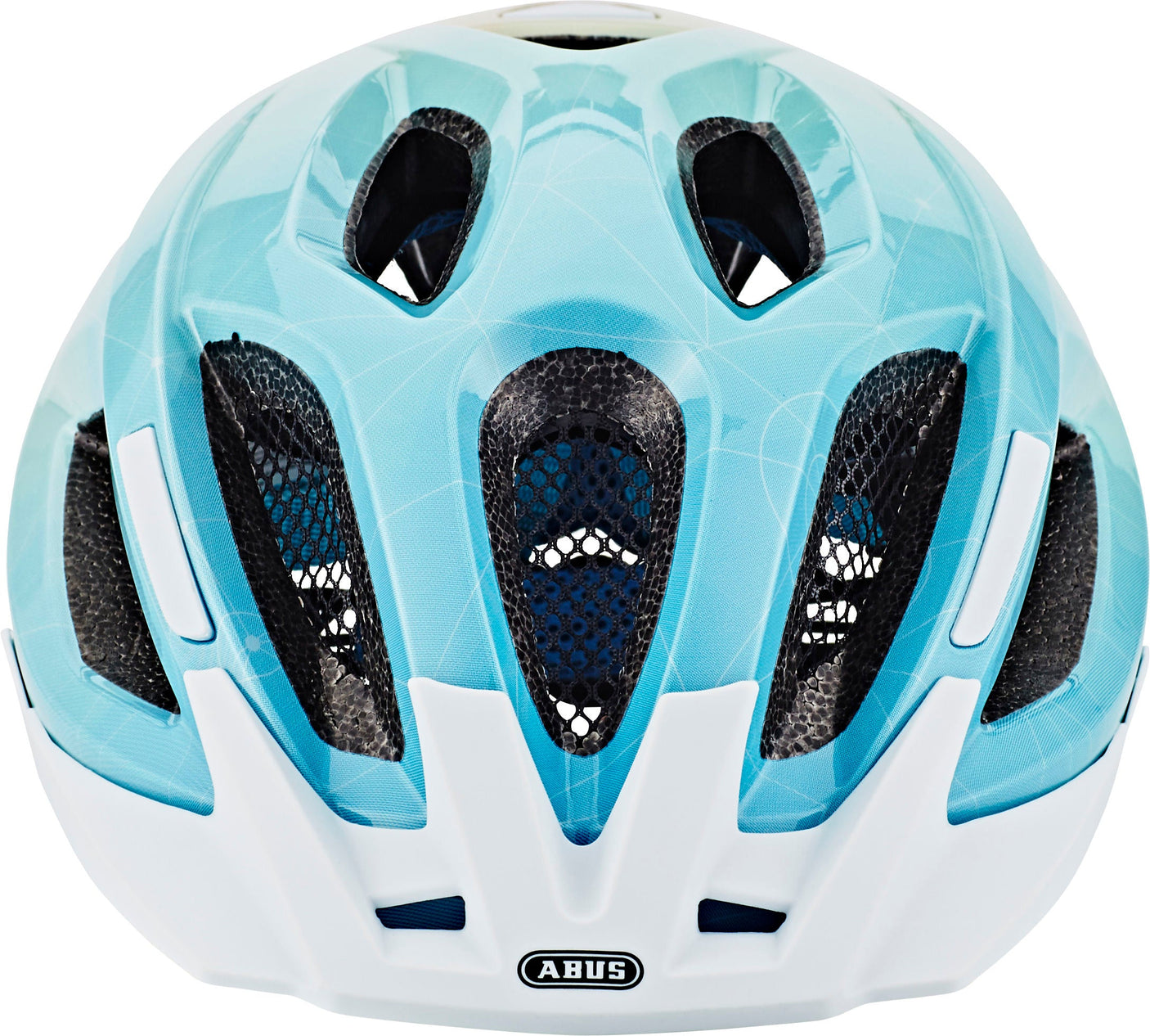fahrradhelm weiss türkis Abus Aduro 2.0 Fahrradhelm | türkis/blau