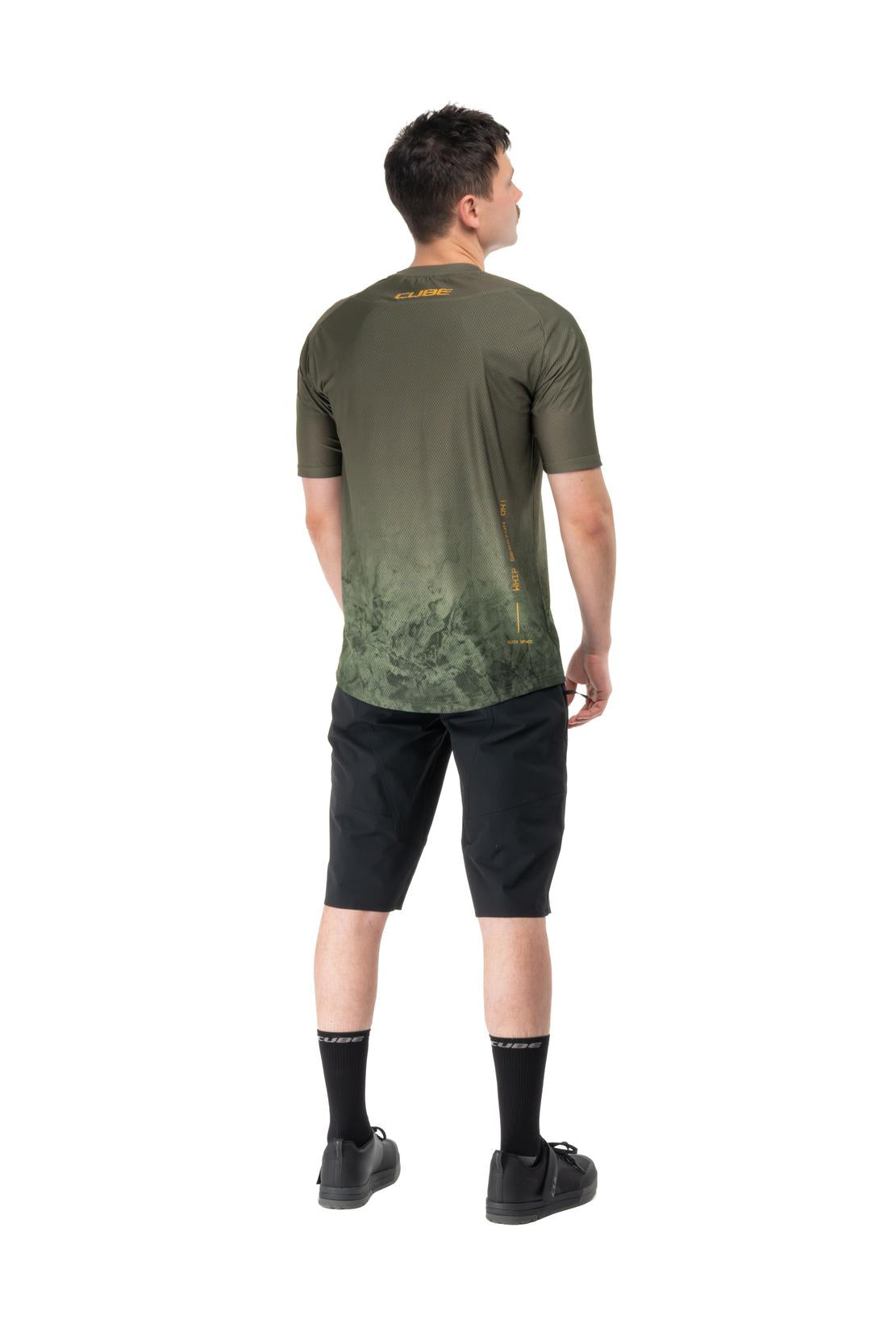Cube MTB Trikot TM kurzarm olive
