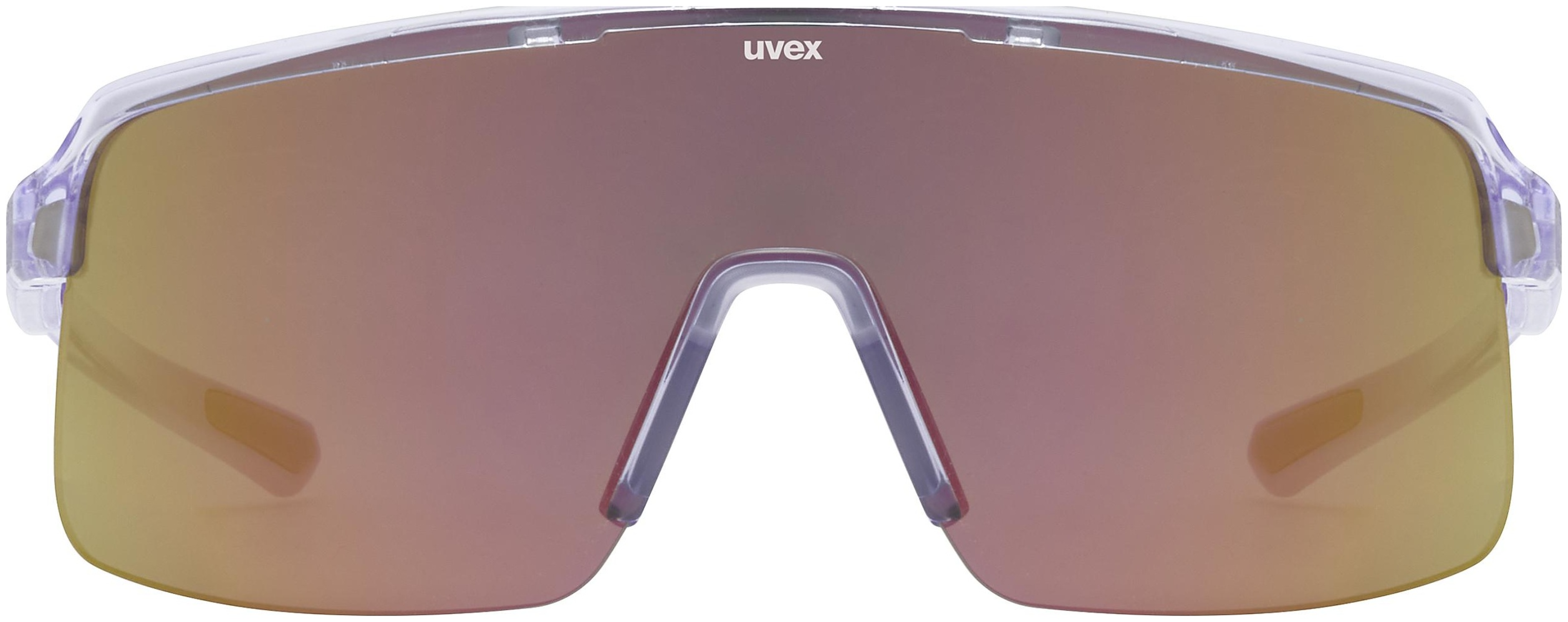 uvex Dyrt Radbrille Clear / Mirror Red