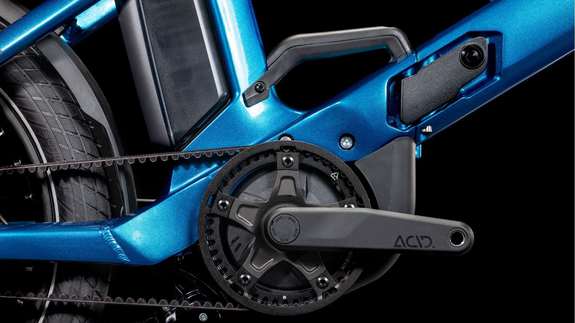 Cube Fold Hybrid Comfort 500 electricblue´n´reflex (2025)