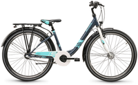 S'COOL chiX 26-N3 (2026) | 26 Zoll Jugendfahrrad | Dark Grey/Aqua – aktuelle Variante