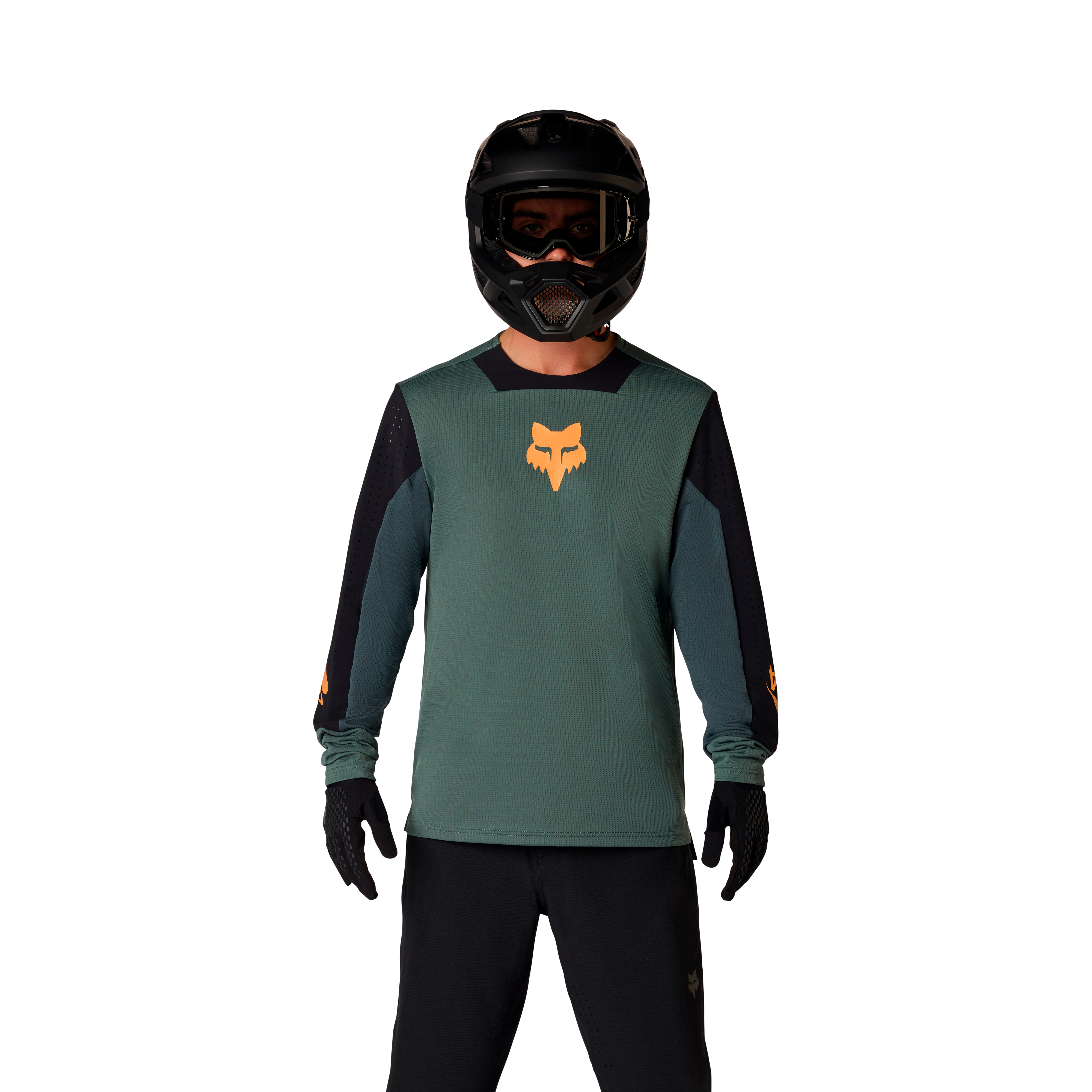 Fox Defend LS Jersey Creation Sage