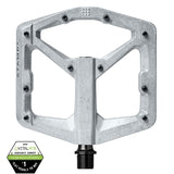Crankbrothers Stamp 2 Large Plattform-Pedal  raw silver