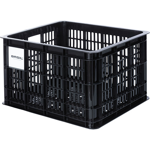 Basil Gepäckträgerkorb CRATE L Multi System schwarz