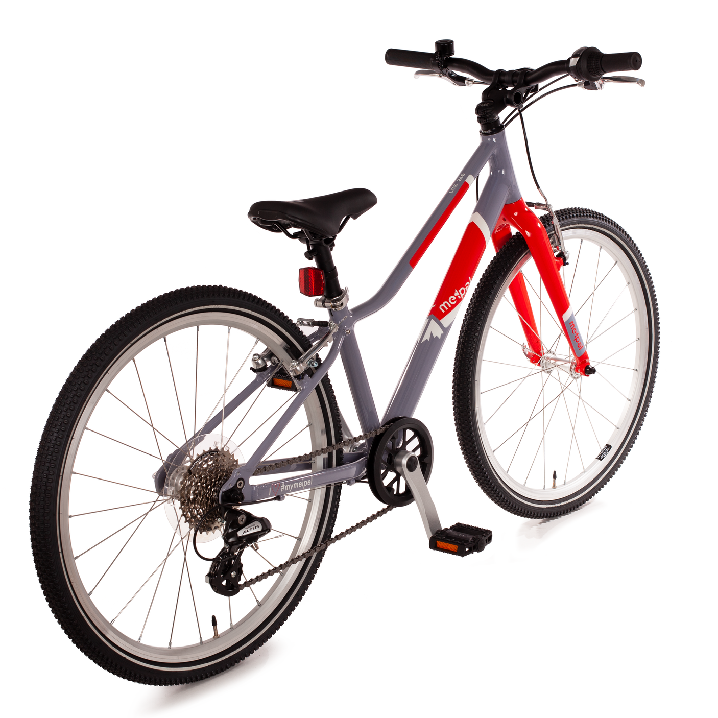 Meipel LITE Urban Kid Bike 24" Grau/Rot (2025)