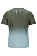 Cube MTB Rundhalstrikot Soft Touch kurzarm olive´n´sage