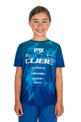 Cube MTB Trikot ROOKIE X Actionteam kurzarm blue´n´green