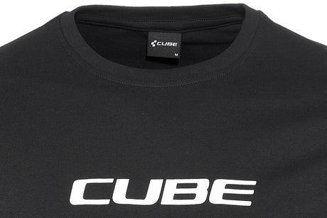 CUBE Organic T-Shirt Classic Logo black´n´white