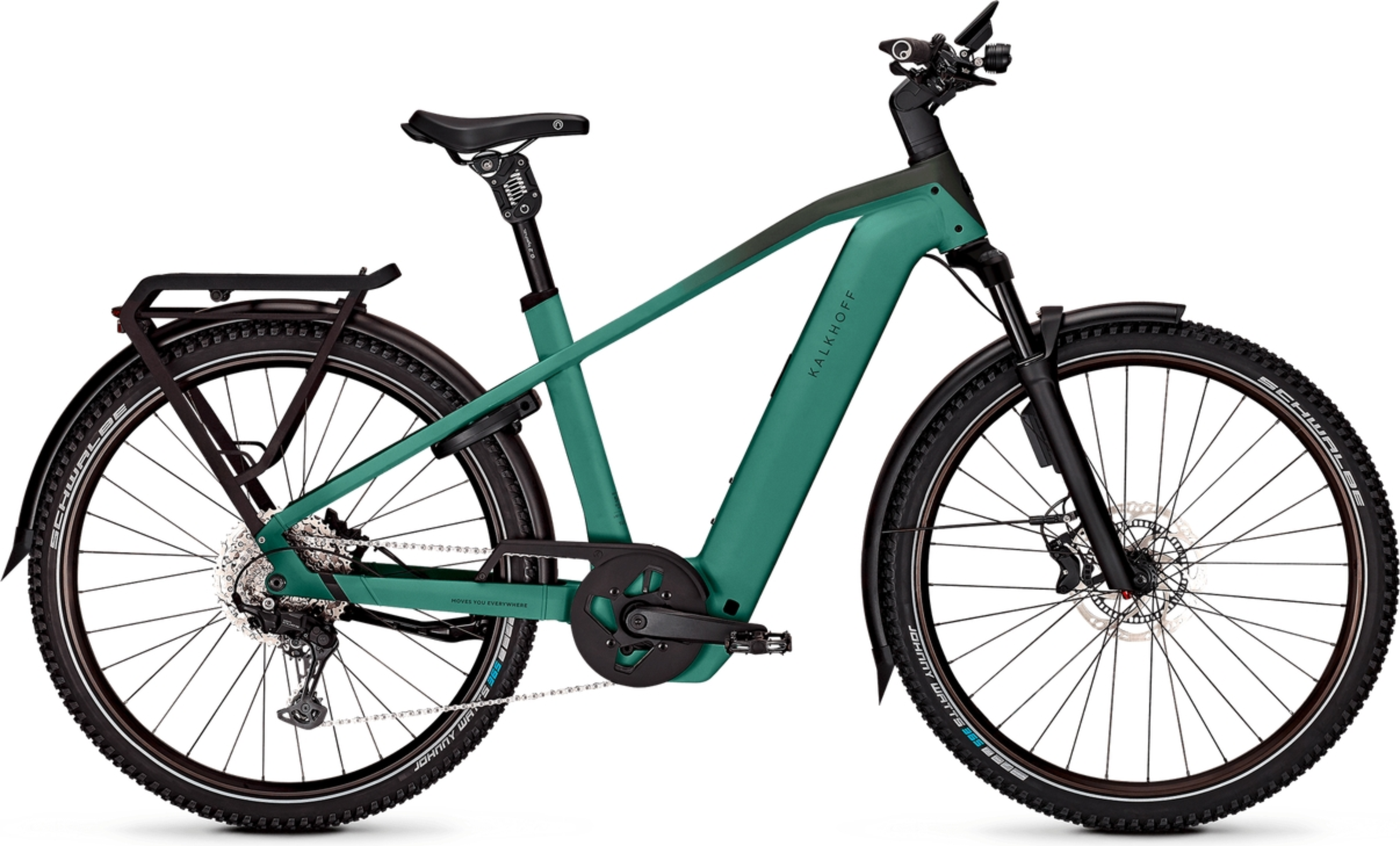 Kalkhoff ENTICE 5+ EXCITE ABS Diamant 800 mineralgreen / huntsmengreen matt (2026)