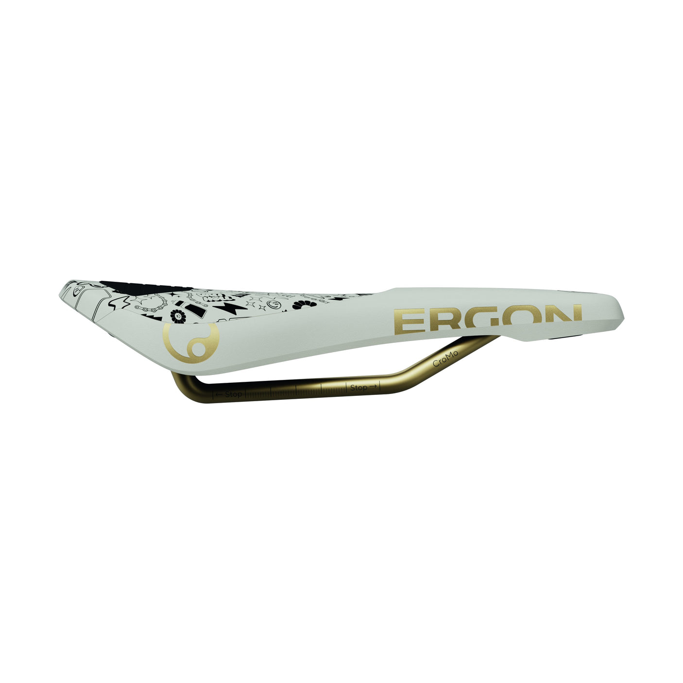 Ergon SM Downhill Comp Vali Höll Edition White