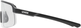 uvex Dyrt Radbrille Black Matt / Clear