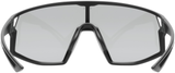 uvex Skyryse Radbrille Black Matt / Mirror Silver
