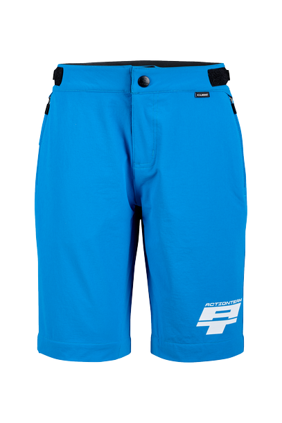 Cube MTB Baggy Short ROOKIE X Actionteam blue