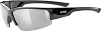 uvex Sportstyle 215 Radbrille Black / Lightmirror Silver