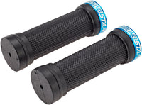 Reverse Youngstar Single Lock-On Griffe Ø28mm 98mm Kinder schwarz/hellblau – aktuelle Variante