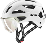 uvex Stride Visor white matt/ltm. silver