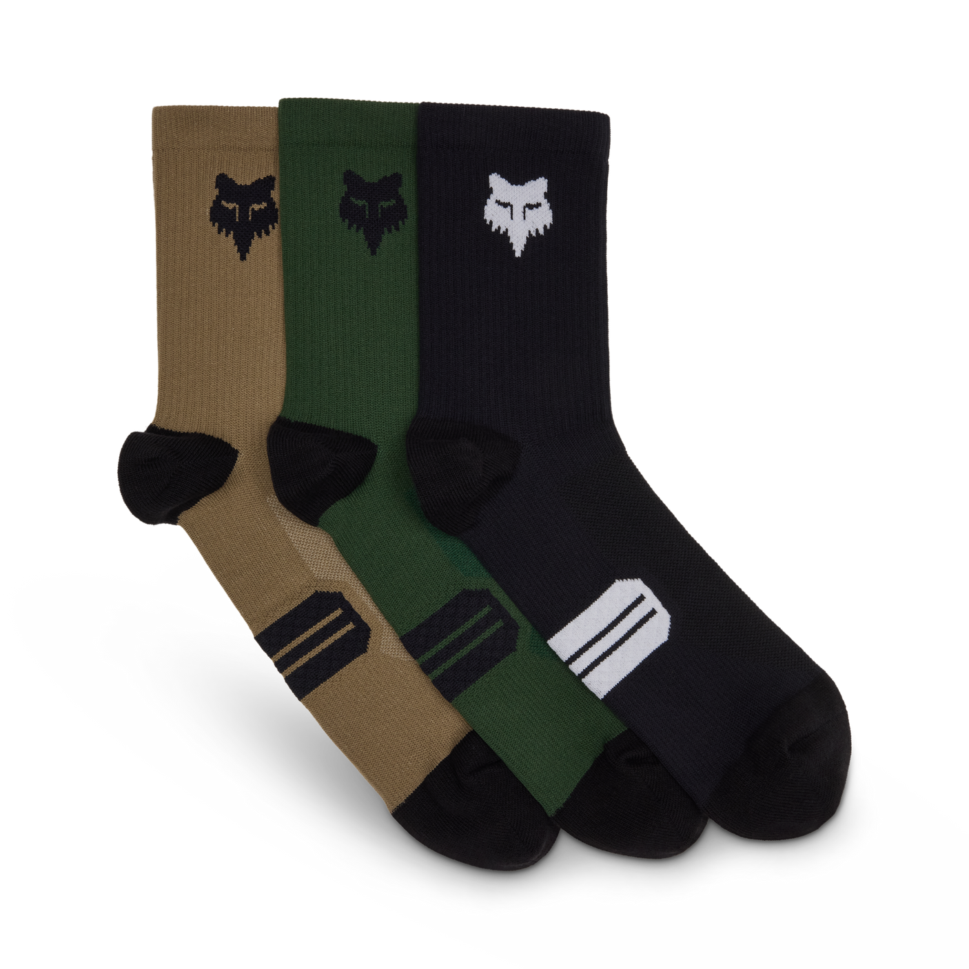 Fox 6" Ranger Sock Prepack Multi Black/Multi