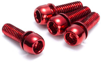 Reverse Schraubenset für Scheibenbremsen M6x18mm rot – aktuelle Variante