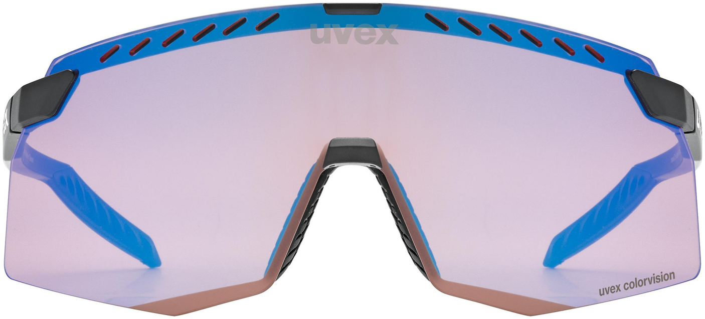 uvex Pace Stage Cv Radbrille Black Matt / Mirror Blue