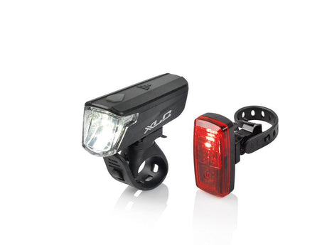 XLC Capella CL-S20 Beleuchtungsset StVZO black/red