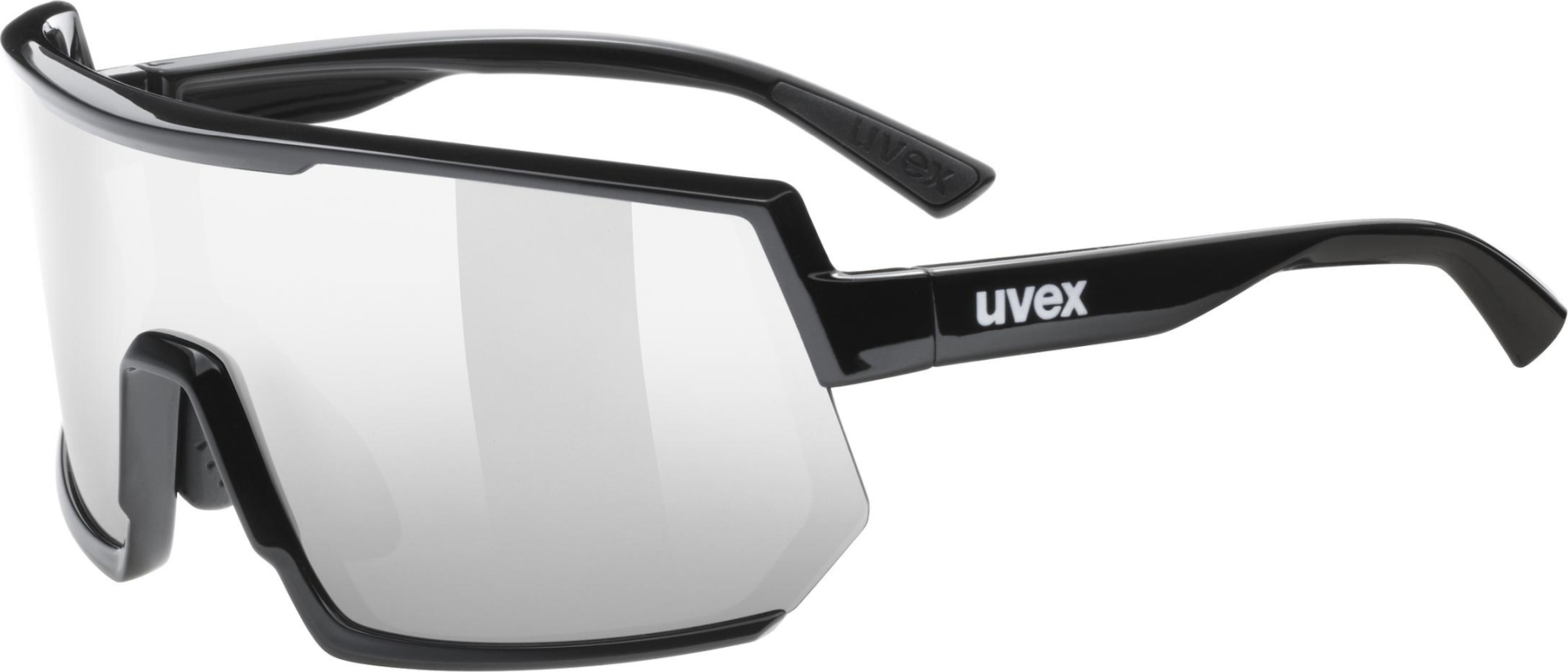 uvex Sportstyle 235 Radbrille Black / Mirror Silver